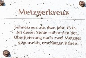 detail hinweistafel 