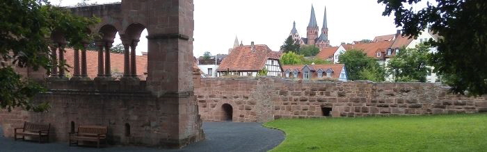 blickricht kaiserpfalz - altstadt