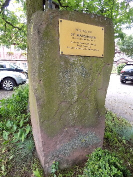 gedenkstein w. v. massenbach