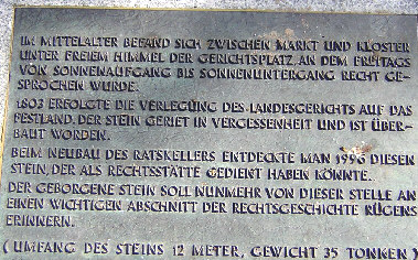 detail hinweistafel 