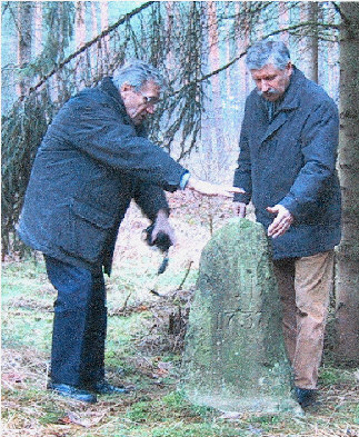 w. mueller u. w. rolke am drei herrenstein