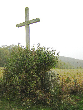 standort bei wegkreuz