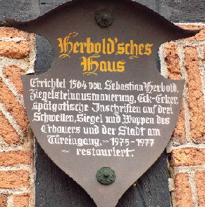 detail herboldsches haus frankenberg