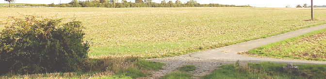 standort wegekreuz grossrinderfeld