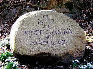 gedenkstein josef czoska