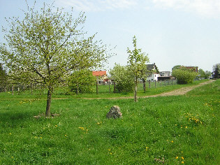 standort blickrichtung osten zum dorf hin