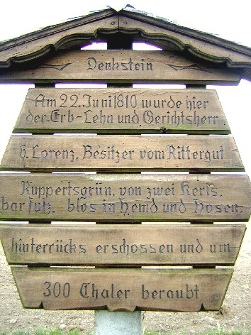 detail hinweistafel 