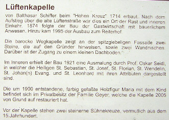 detail hinweistafel