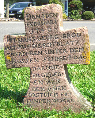 steinkreuz marktheidenfeld