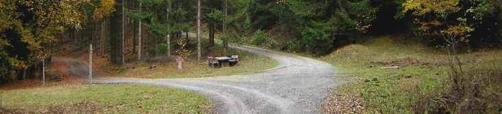 standort wegekreuz am wallbach blickrichtung nord 