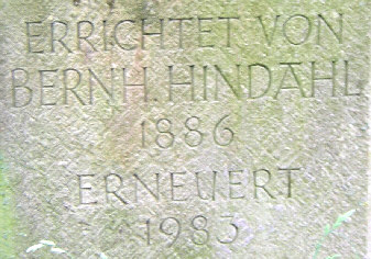 detail inschrift