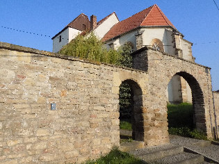 romanische kirche st. sebastian poetewitz