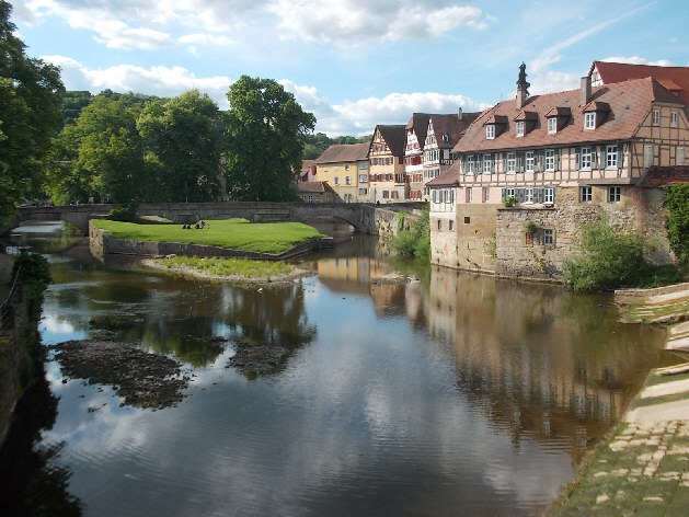 dorfmuehle u. steinerner steg