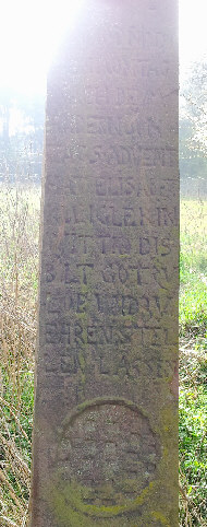 detail inschrift