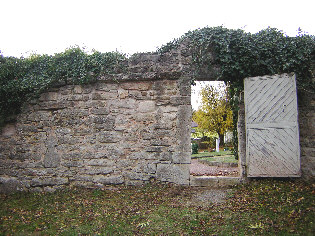 standort westl. kirchhofmauer 