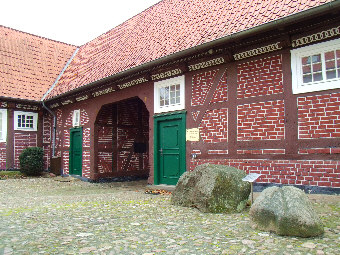 innenhof domherrenhaus verden