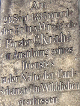 detail inschrift