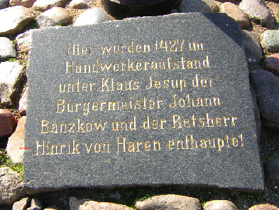 gedenkstein banzkow-haren wismar