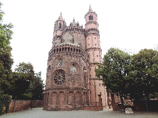 standort nordseite wormser dom