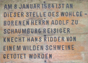 detail hinweistafel 